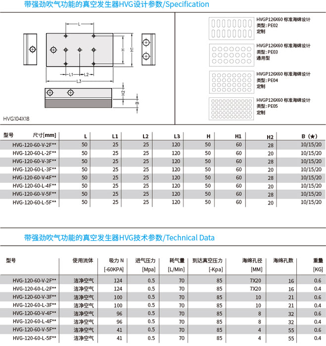 Hanwha HVG-120 Suction Cup Customized