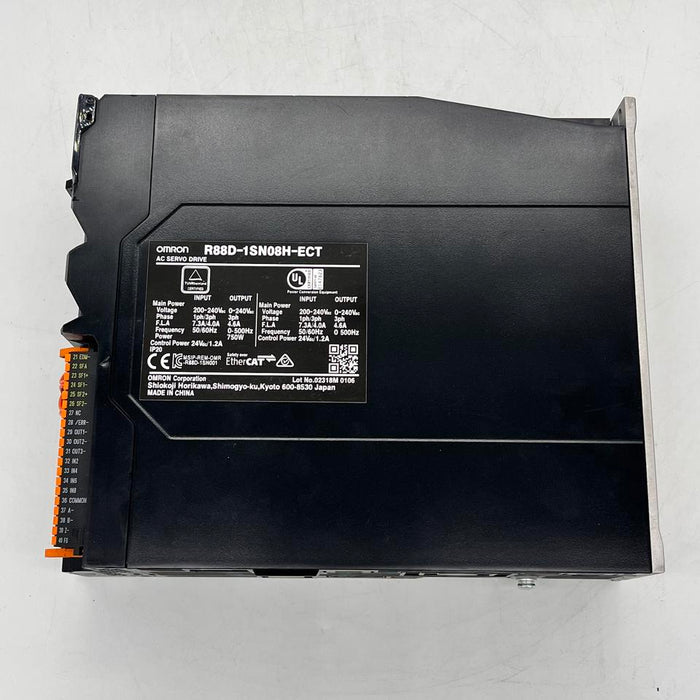 Omron CncjapanServo Drive R88D-1SN08H-ECT  Original